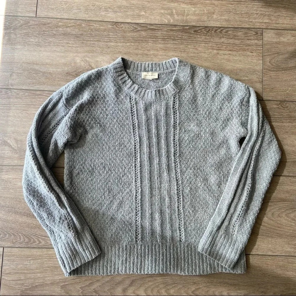 Lucky  Brand Soft Crew Neck Sweater - Picture 7 of 16